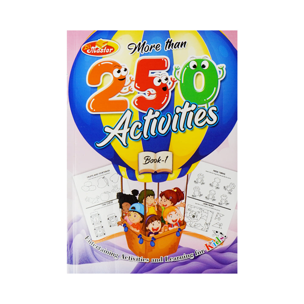 0074 MORE THAN 250 ACTIVITIES BOOK