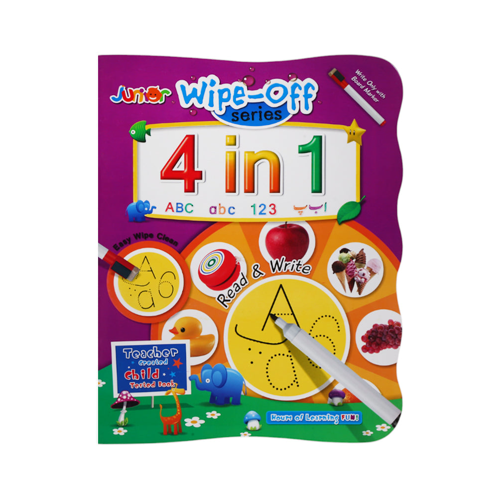 255-1990 WIPE OFF SERIES 4 IN 1 NOTEBOOK