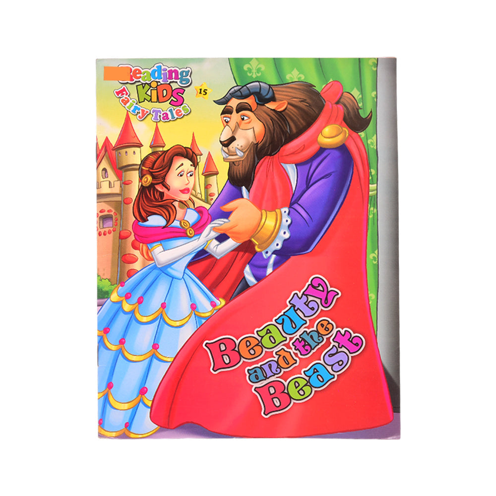 2601-E15 READING KIDS STORY BOOK BEAUTY & THE BEAST