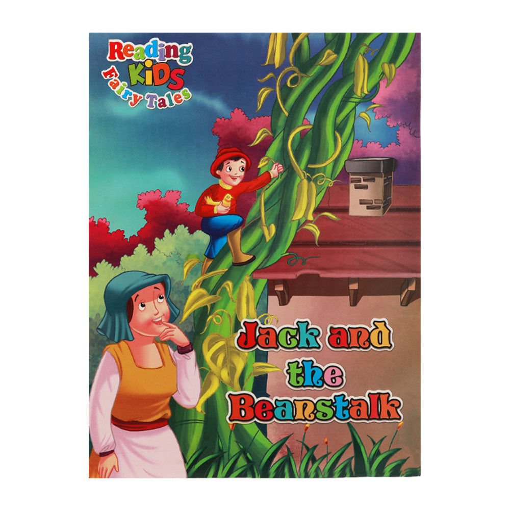 2602-E34 READING KIDS STORY BOOK JACK AND THE BEANSTALK