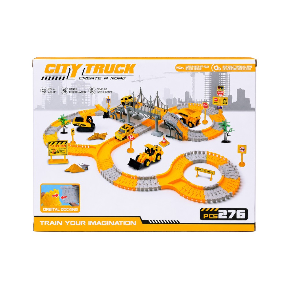 2036 CITY TRACK SET 276PC IR