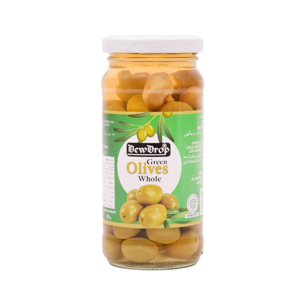 DEW DROP OLIVES GREEN WHOLE 240 GM