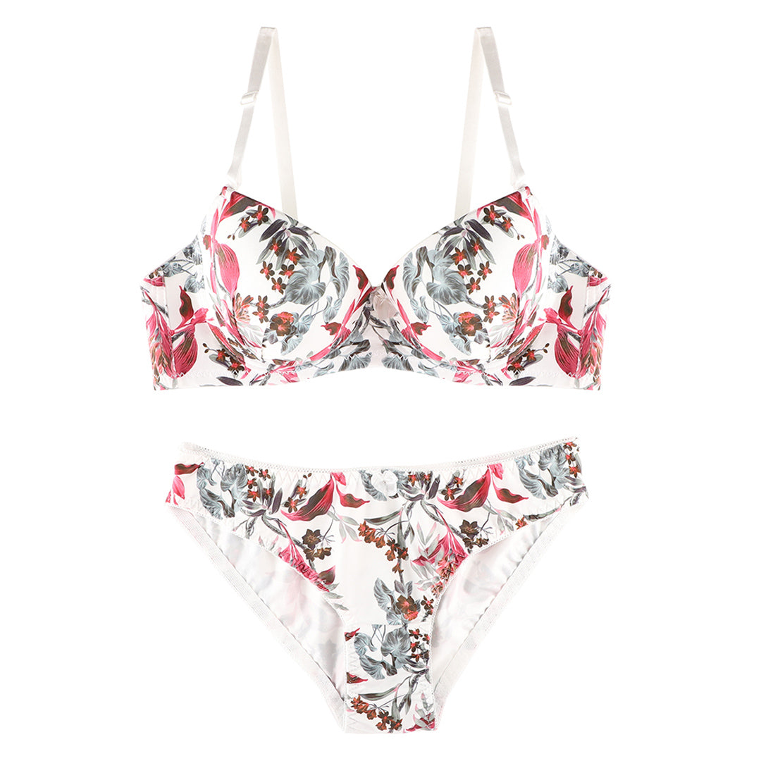 BELLEZA PRINTED PADDED BRA SET A2134