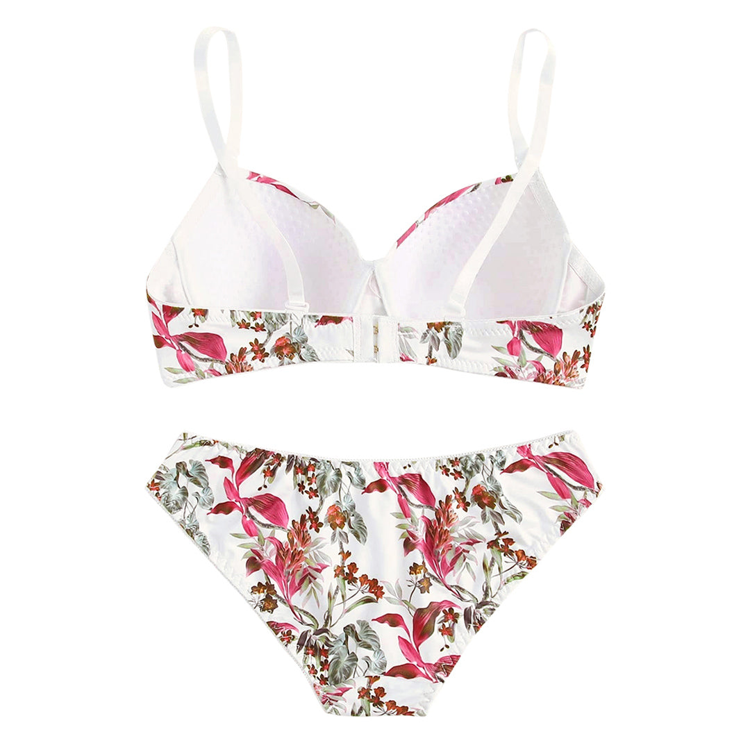 BELLEZA PRINTED PADDED BRA SET A2134