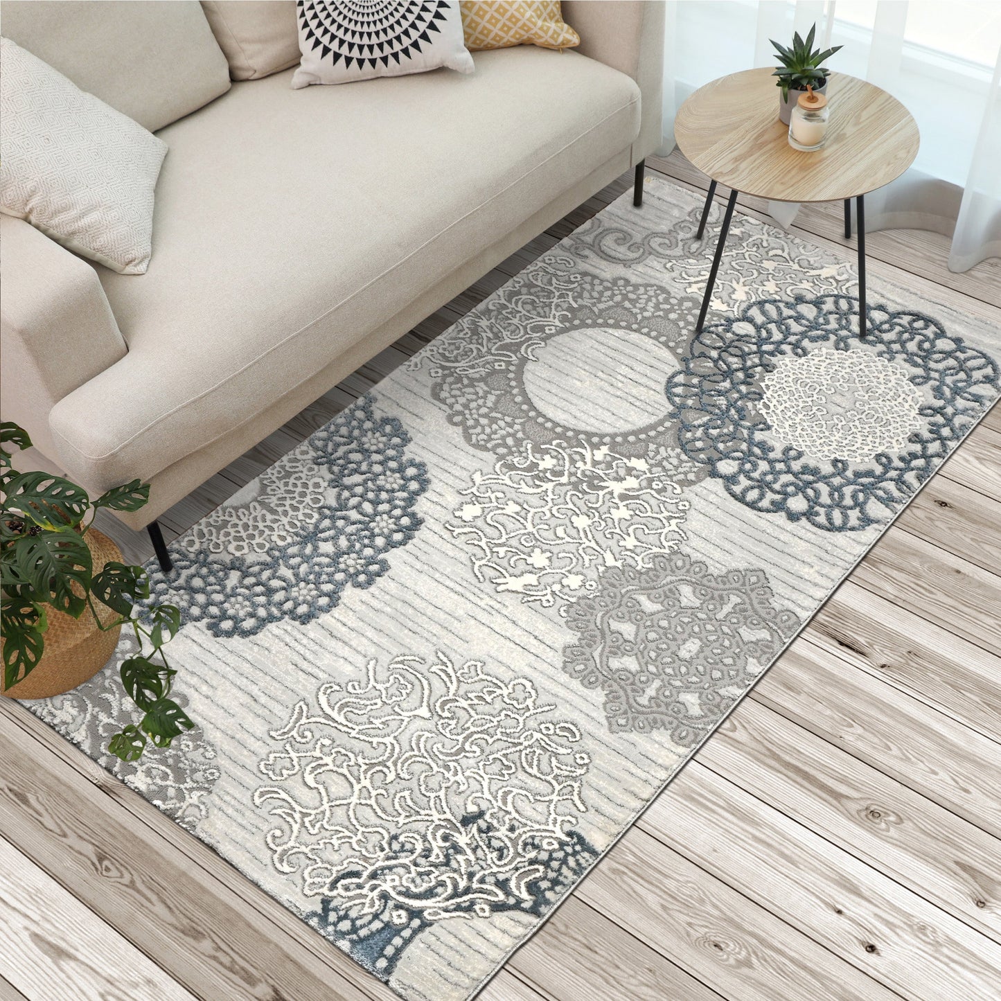 Turkish Modern Rug 2.5x5 Ft 1