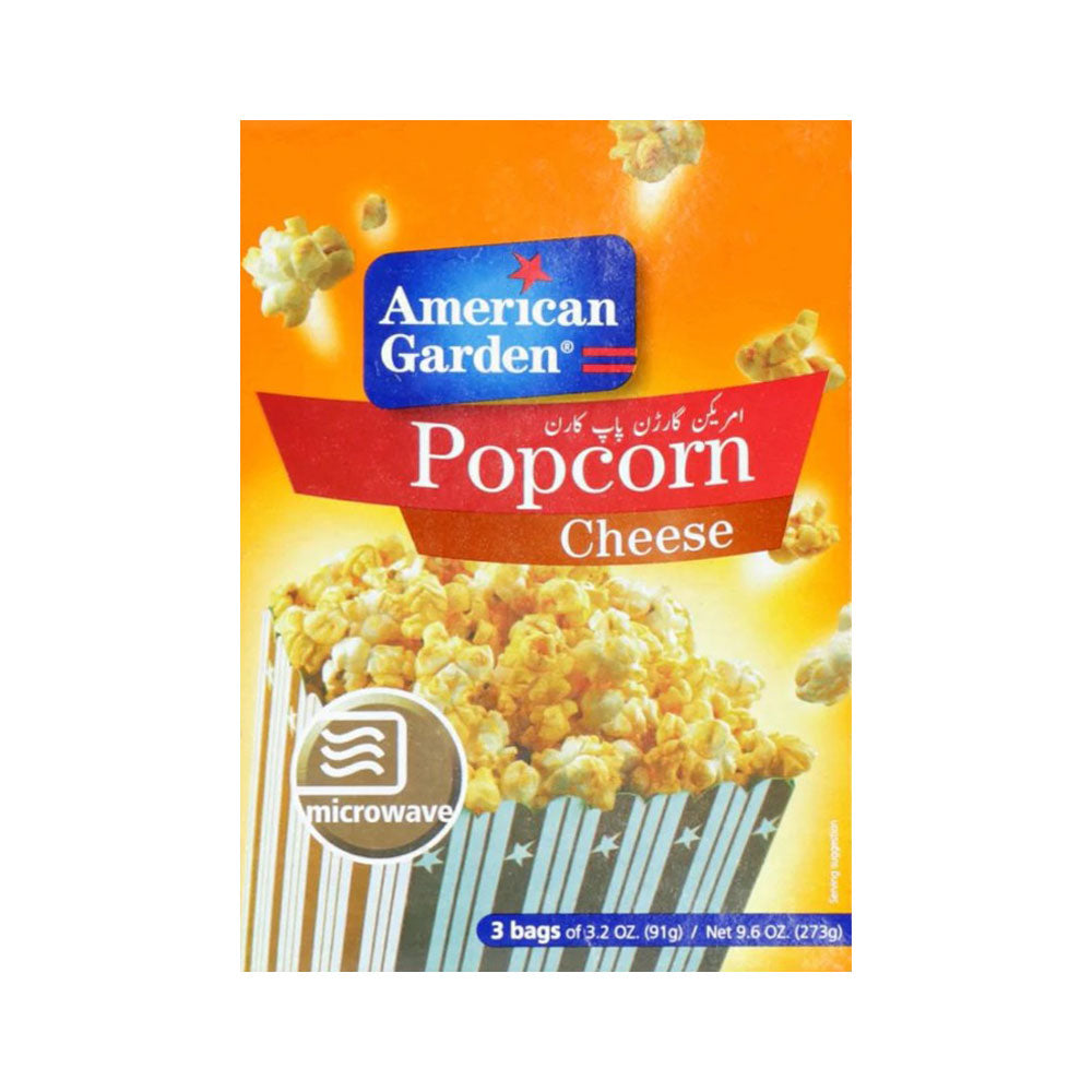 AMERICAN GARDEN POP CORN CHEESE 273 GM