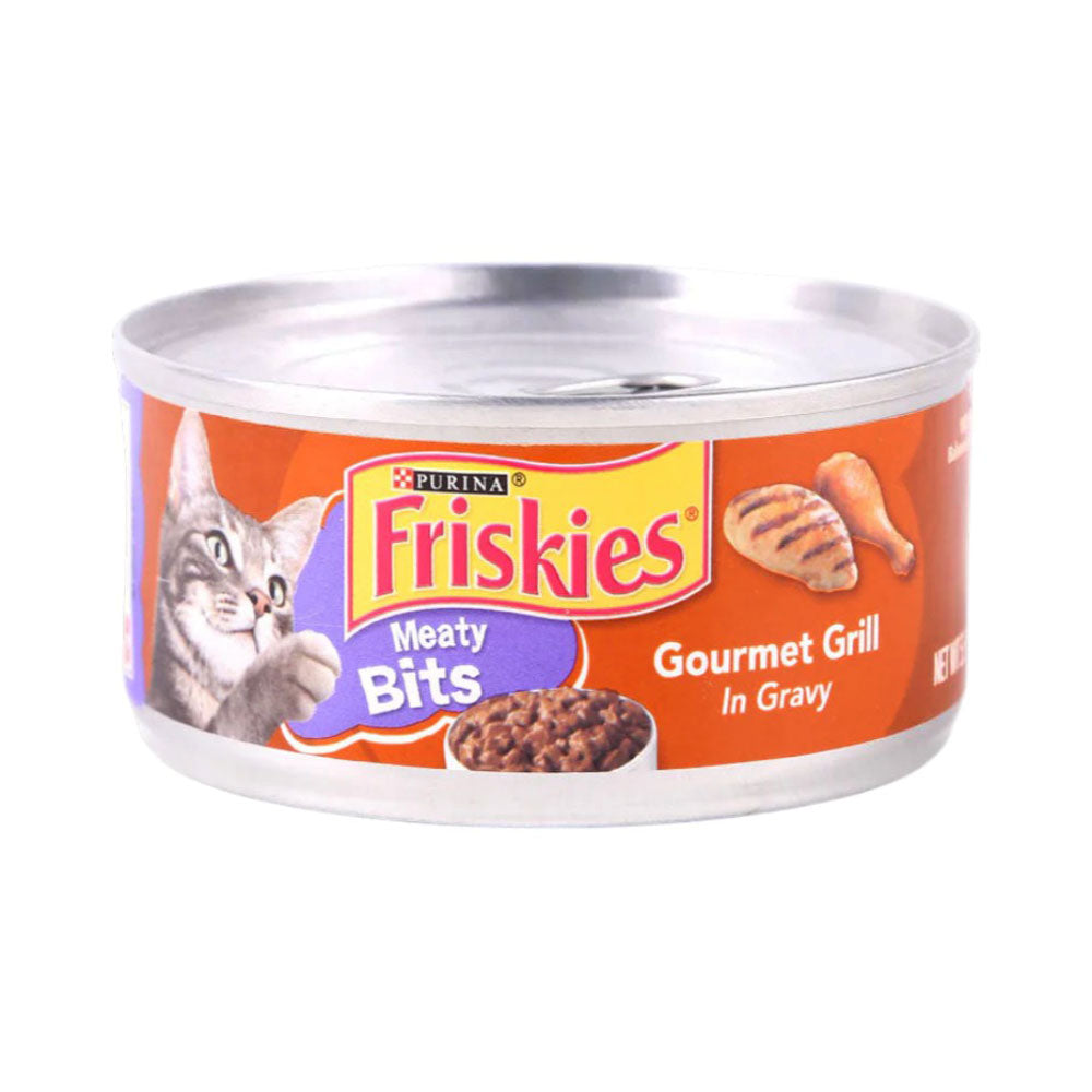 PURINA FRISKIES CAT FOOD IN GRAVY GOURMET GRILL 156 GM