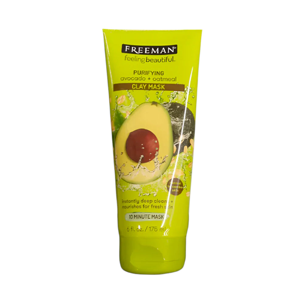 FREEMAN FACIAL MASK CLAY AVOCADO AND OATMEAL 175 ML