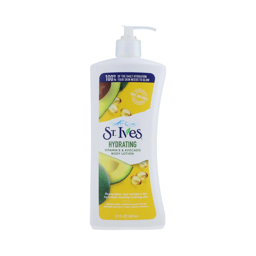 ST.IVES BODY LOTION HYDRATING VITAMIN E AND AVOCADO 621 ML