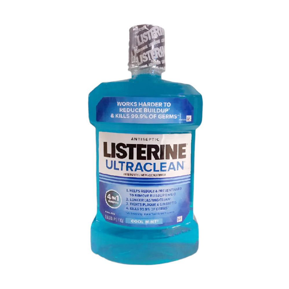 LISTERINE MOUTH WASH ULTRA CLEAN COOLMINT 1.5 LTR