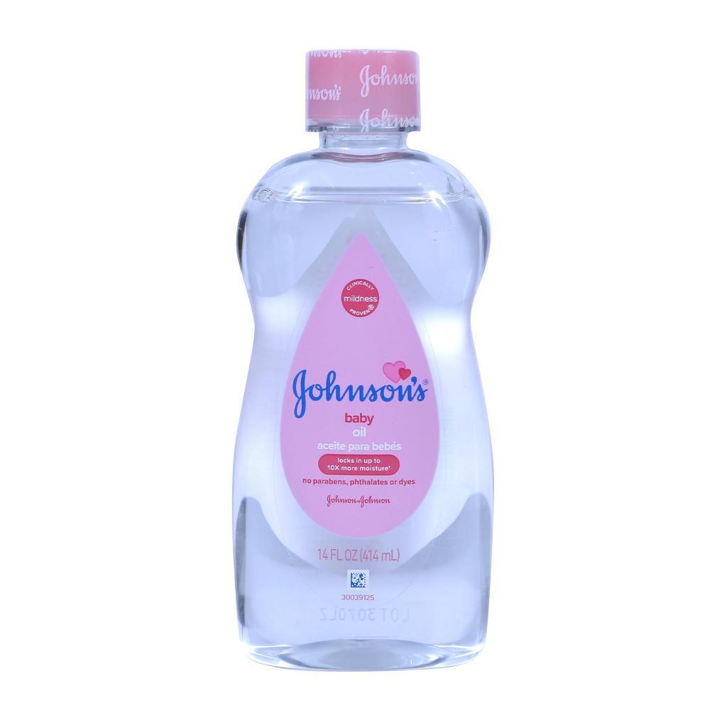 JOHNSONS BABY OIL NO PARABENS 414 ML