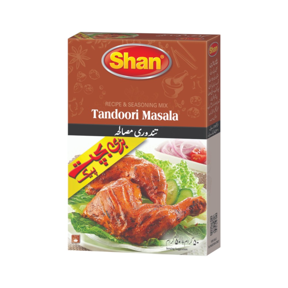 SHAN TANDOORI MASALA ECONOMY PACK 90 GM