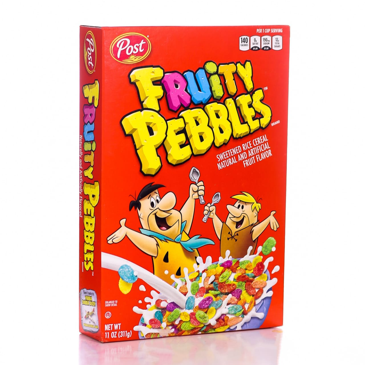 POST FRUITY PEBBLES CEREAL 311 GM