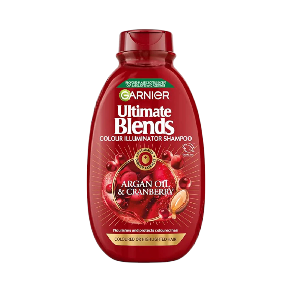 GARNIER ULTIMATE BLENDS ARGAN OIL & CRANBERRY SHAMPOO 400 ML