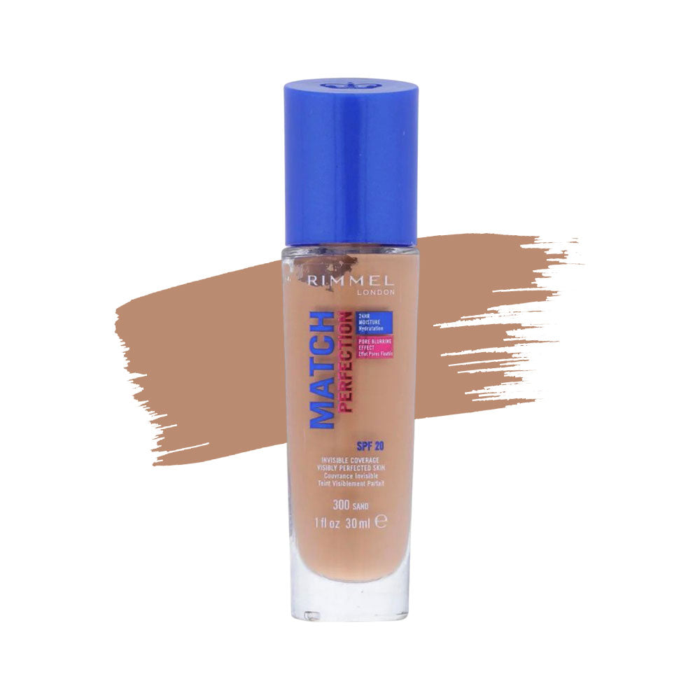 RIMMEL MATCH PERFECTION FOUNDATION 300 SAND 30ML