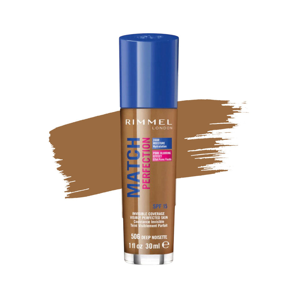 RIMMEL MATCH PERFECTION FOUNDATION 502 NOISETTE 30ML