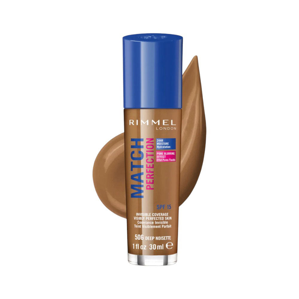 RIMMEL MATCH PERFECTION FOUNDATION 502 NOISETTE 30ML