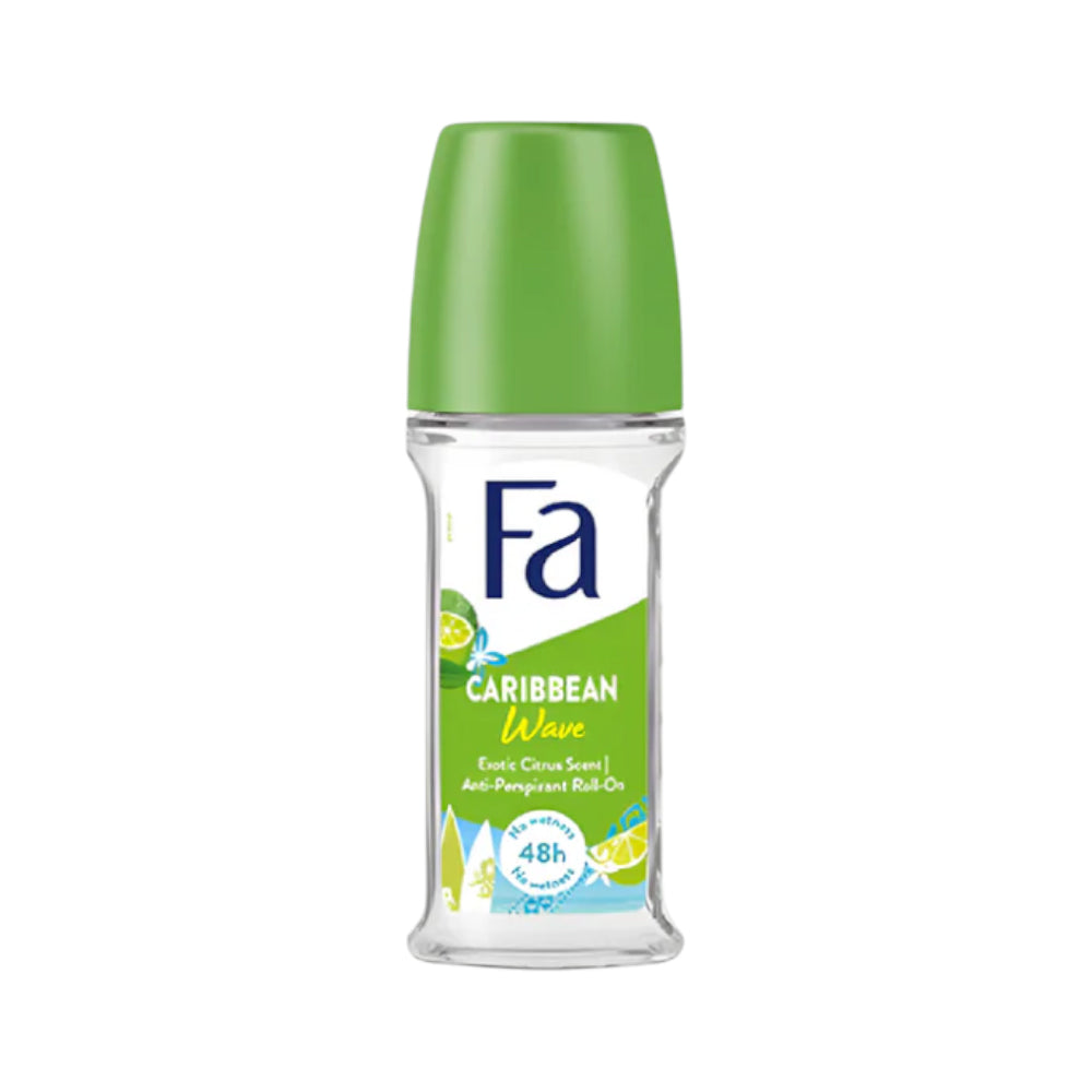 FA ROLL ON CARIBBEAN WAVE EXOTIC CITRUS SCENT 50 ML