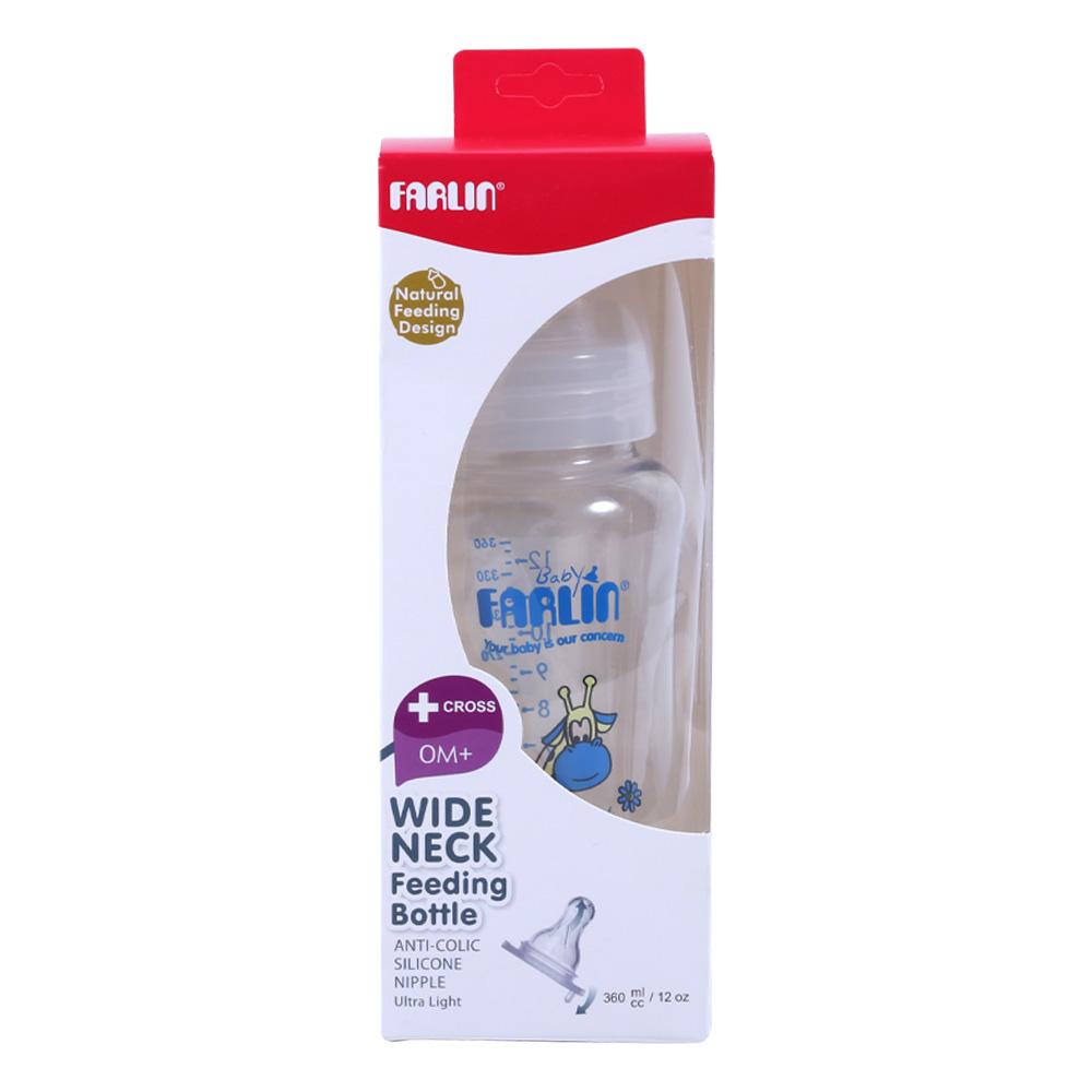 FARLIN BABY FEEDING BOTTLE NATURAL 6M+360 ML NF-806