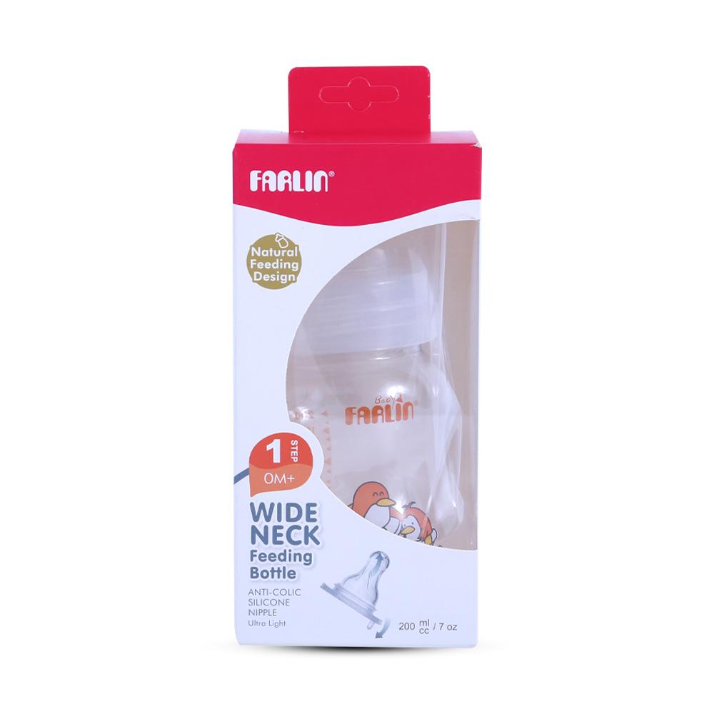 FARLIN BABY FEEDING BOTTLE NATURAL 3M+200 ML NF-809