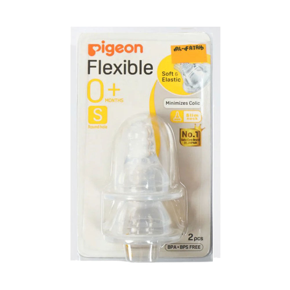 PIGEON FLEXIBLE NIPPLE SMALL SLIM NECK B209