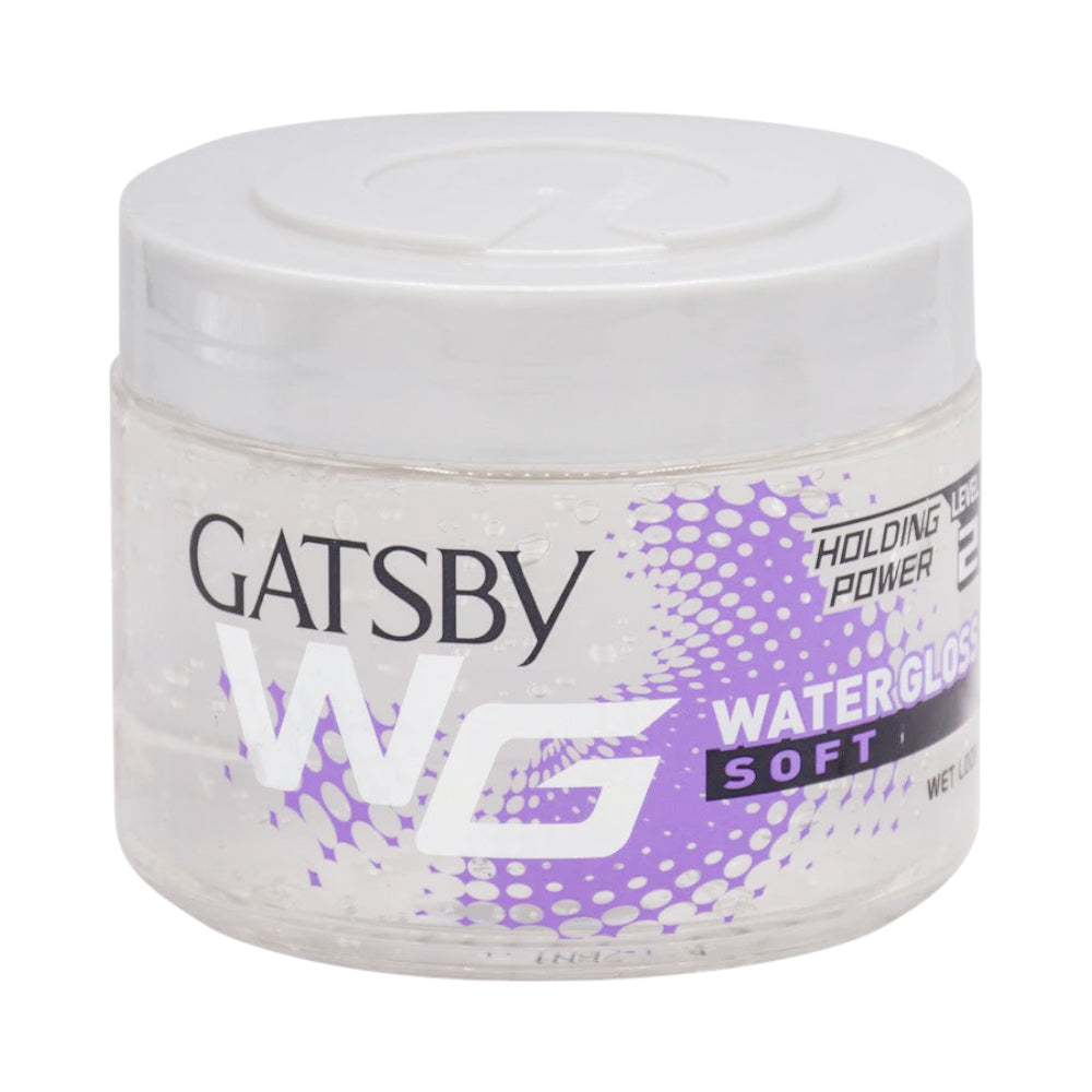 GATSBY HAIR GEL SOFT WATER GLOSS 300 GM