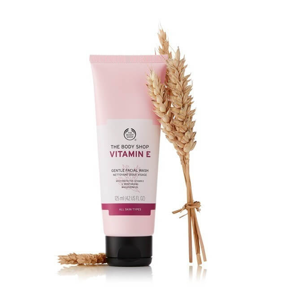 BODY SHOP VITAMIN E GENTLE FACIAL WASH 125 ML
