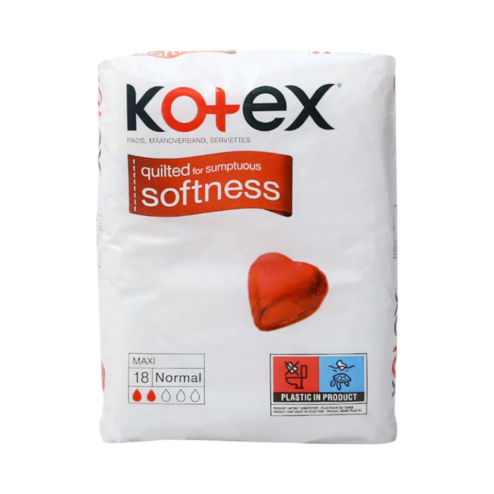KOTEX SANITARY PADS MAXI NORMAL 18PC