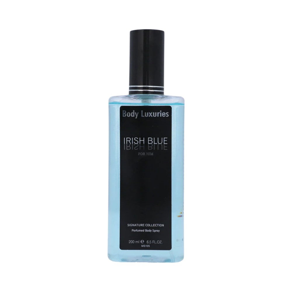 BODY LUXURIES BODY SPRAY IRISH BLUE 200 ML