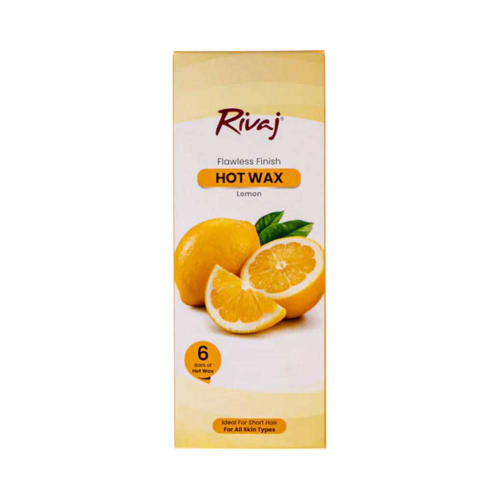 RIVAJ DEPILATORY WAX 6 SLICES LEMON 20GM