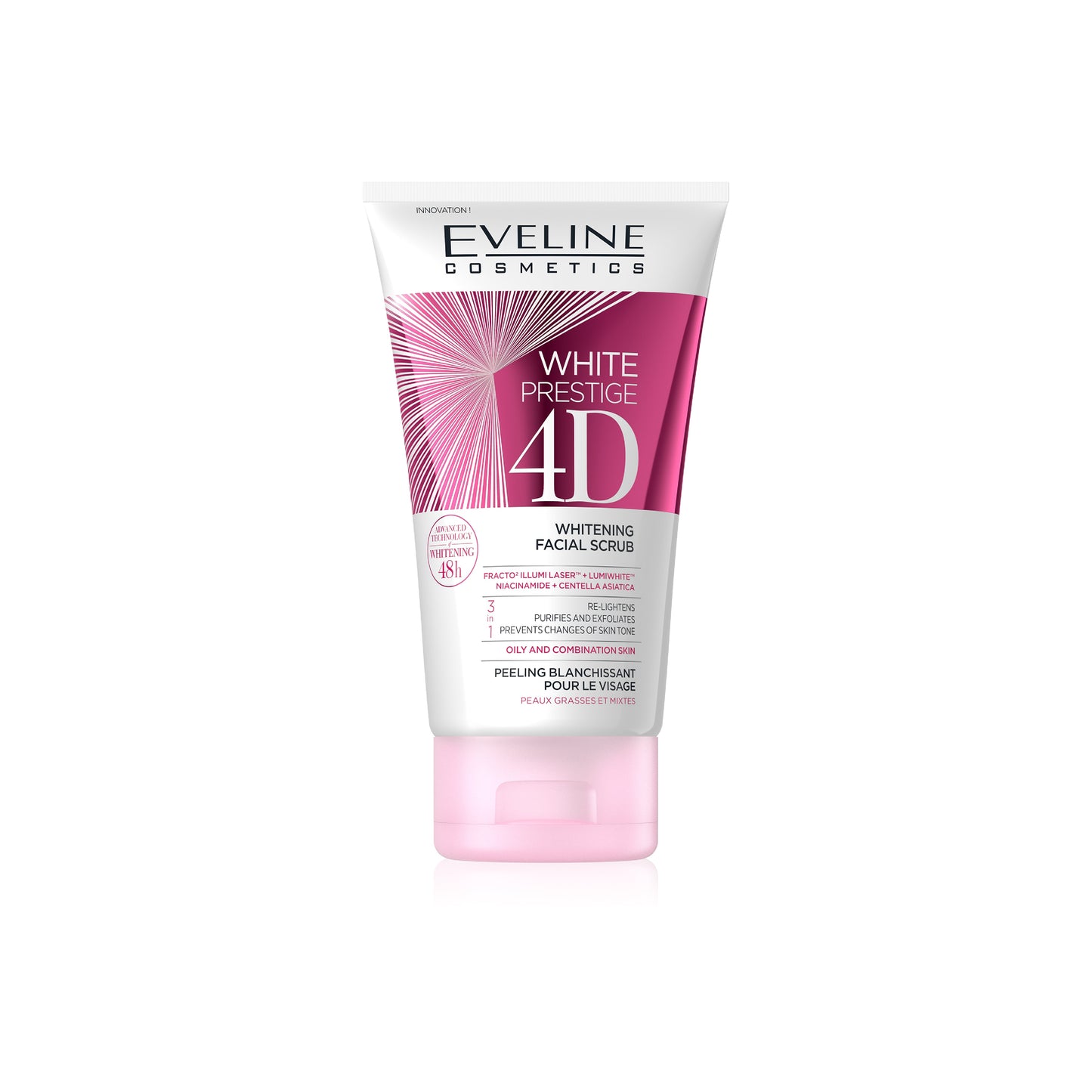 EVELINE WHITE PRESTIGE 4D WHITENING FACIAL SCRUB 150 ML
