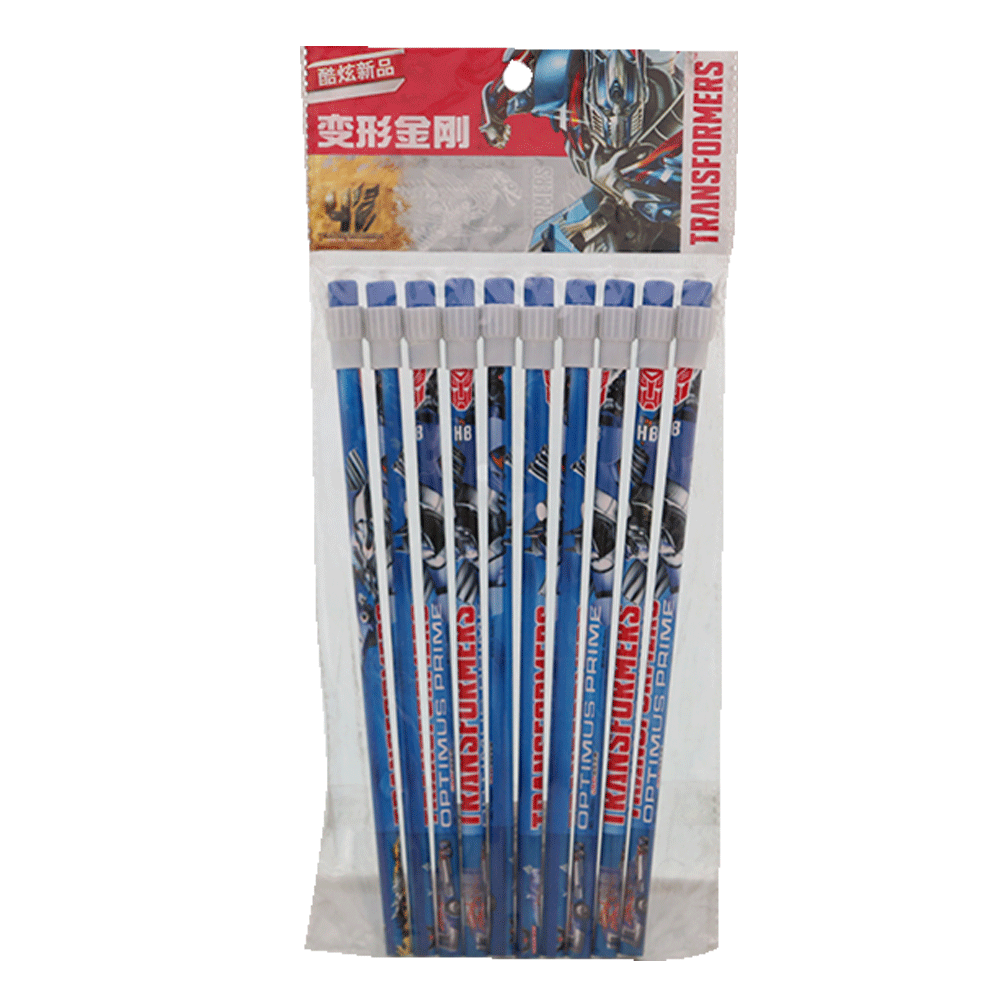 Tf2106-1 Disney Pencils 10Pc Transformers Ir Basic