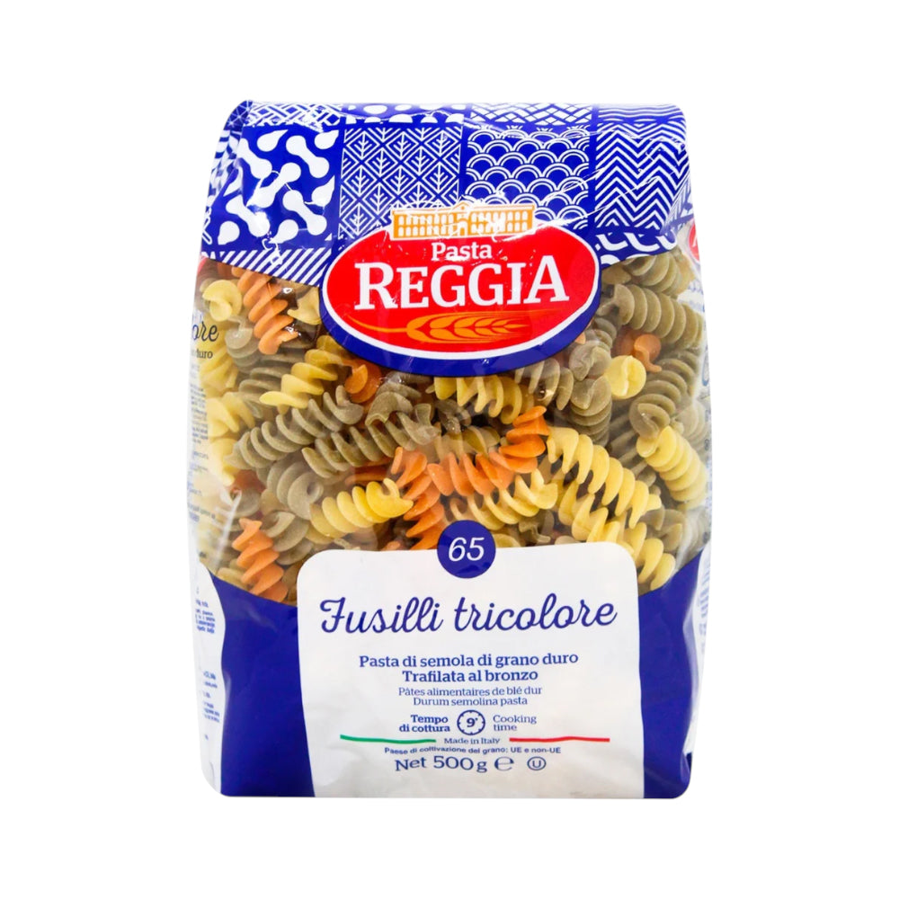 REGGIA PASTA 65 FUSILLI TRICOLORE 500 GM