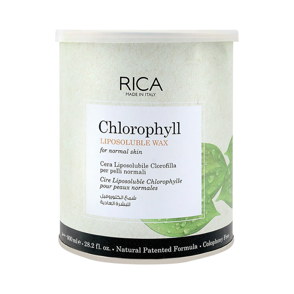 RICA LIPOSOLUBLE WAX CHLOROPHYLL 800 ML BASIC