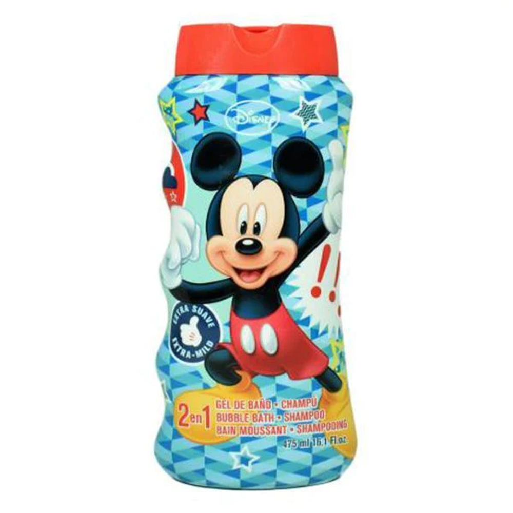 DISNEY MICKEY MOUSE 2 IN 1 BATH & SHAMPOO 475 ML