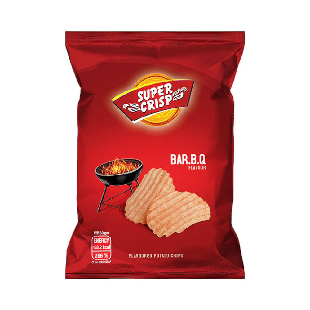SUPER CRISP CHIPS BARBECUE 34 GM