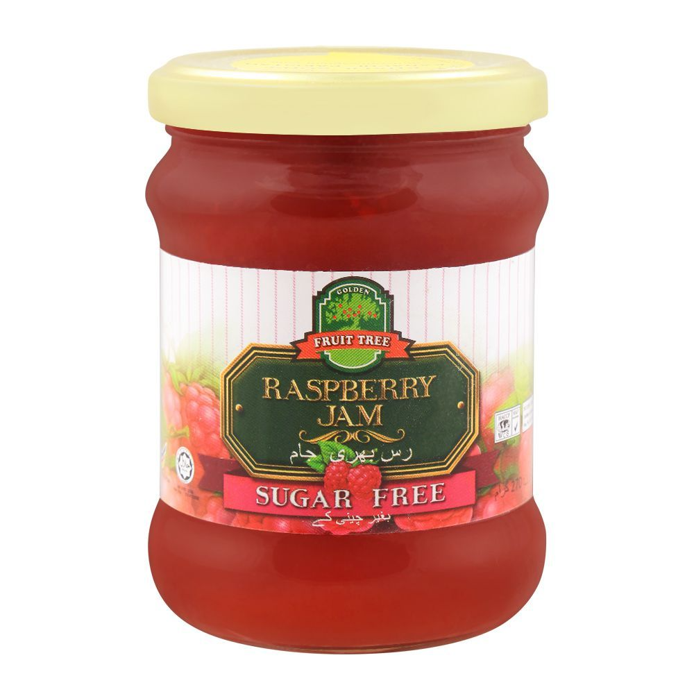Tree Jamuk FRUIT TREE JAM RASPBERRY SUGAR FREE 270 GM – Al-Fatah