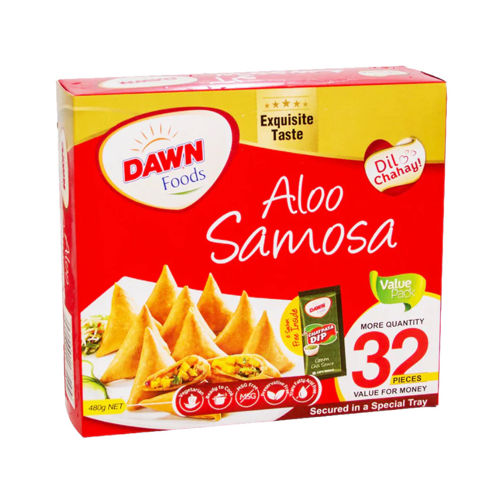 DAWN FOOD SAMOSA ALOO 32PC 480 GM