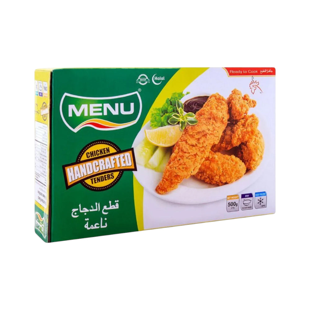 MENU CHICKEN HANDCRAFTED TENDERS 500GM
