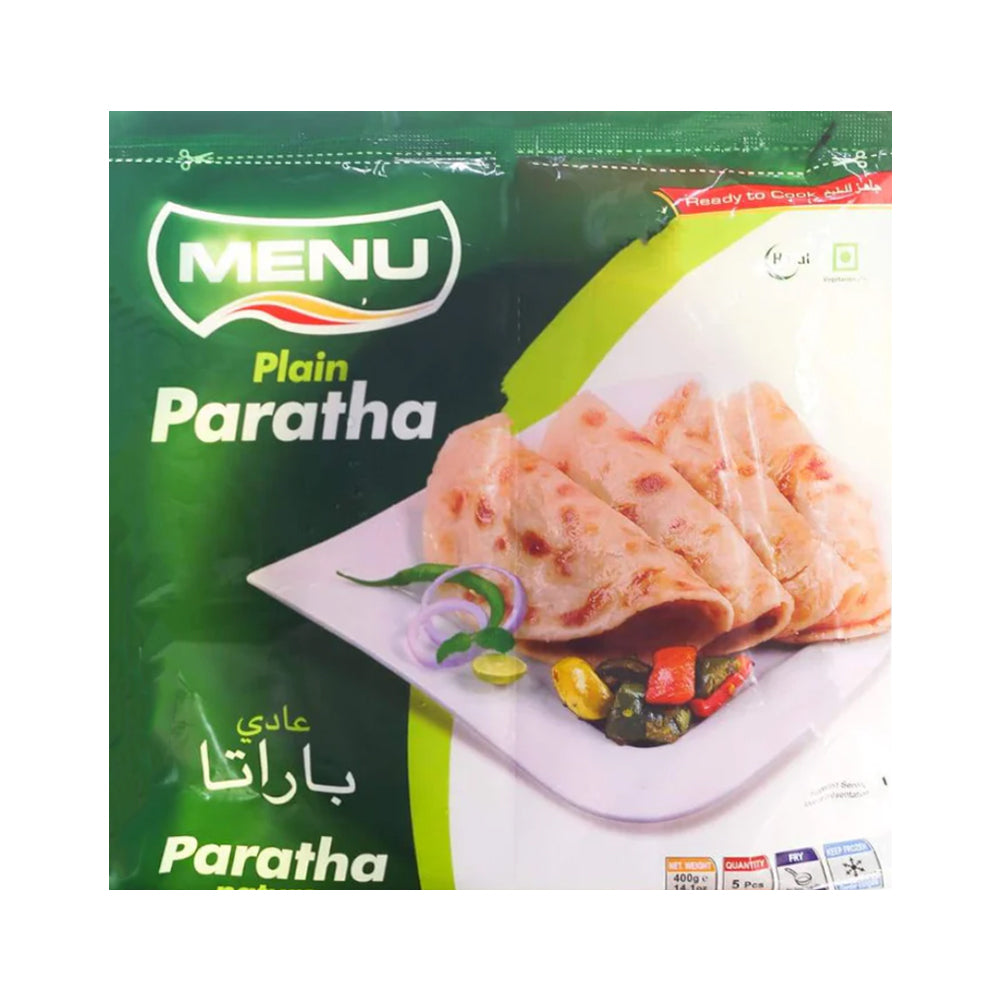 MENU PLAIN PARATHA 5 PCS 400 GM
