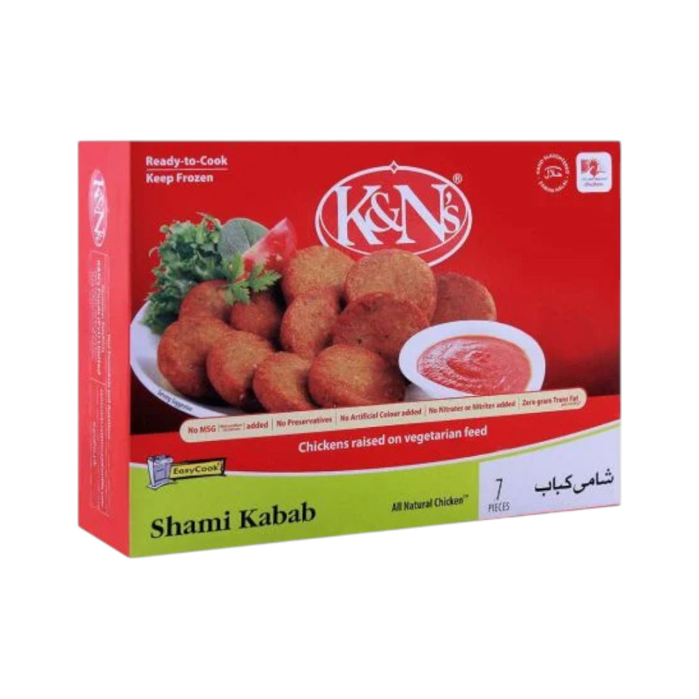 K&N SHAMI KABAB SMALL 7 PCS 252 GM