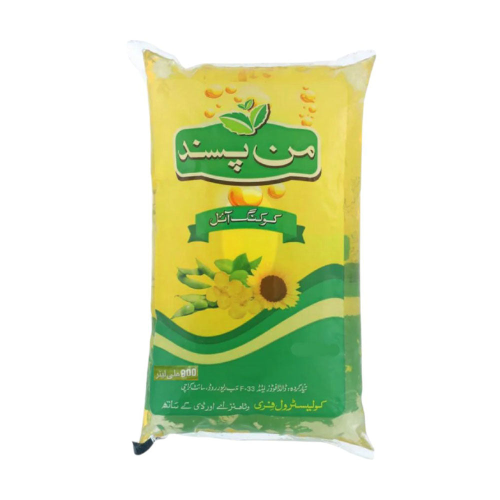 MANPASAND COOKING OIL POUCH 900 ML