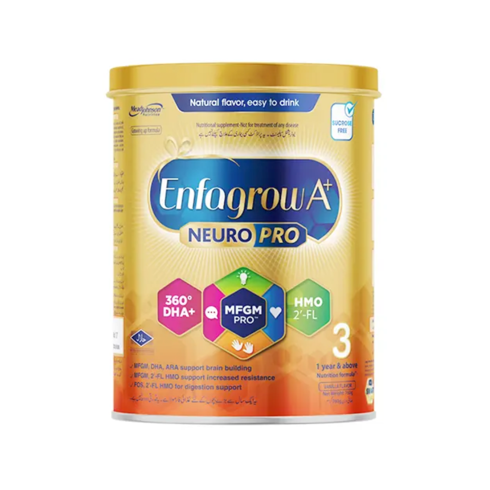 ENFAGROW MILK POWDER VANILLA A+ STAGE 3 TIN 760 GM