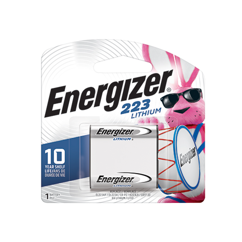 ENERGIZER LITHIUM 223 3V BATTERY 1PC