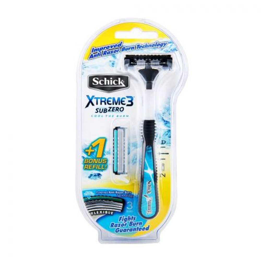 SCHICK XTREME 3 SUB ZERO KIT – Al-Fatah