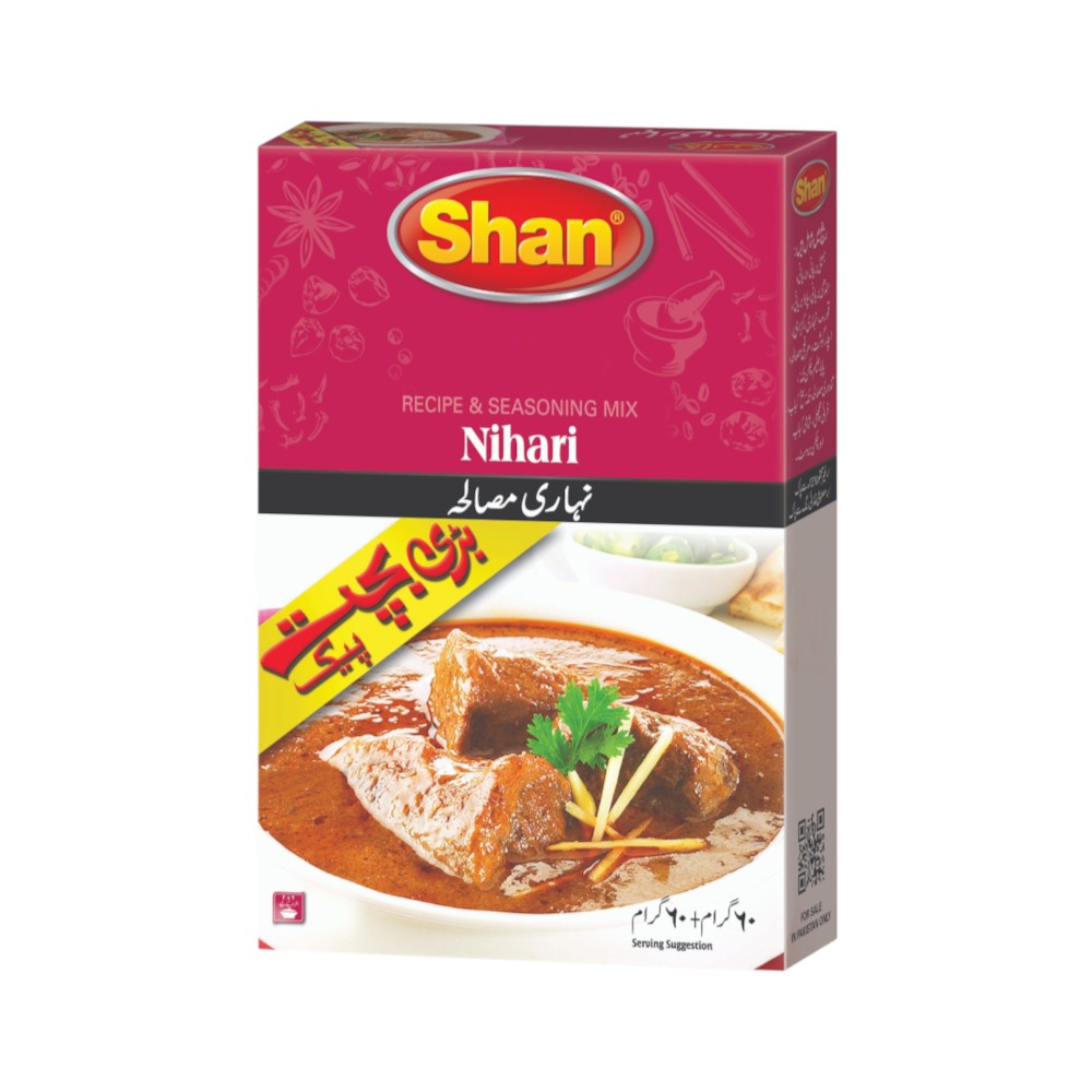 SHAN NIHARI MASALA ECONOMY PACK 120 GM