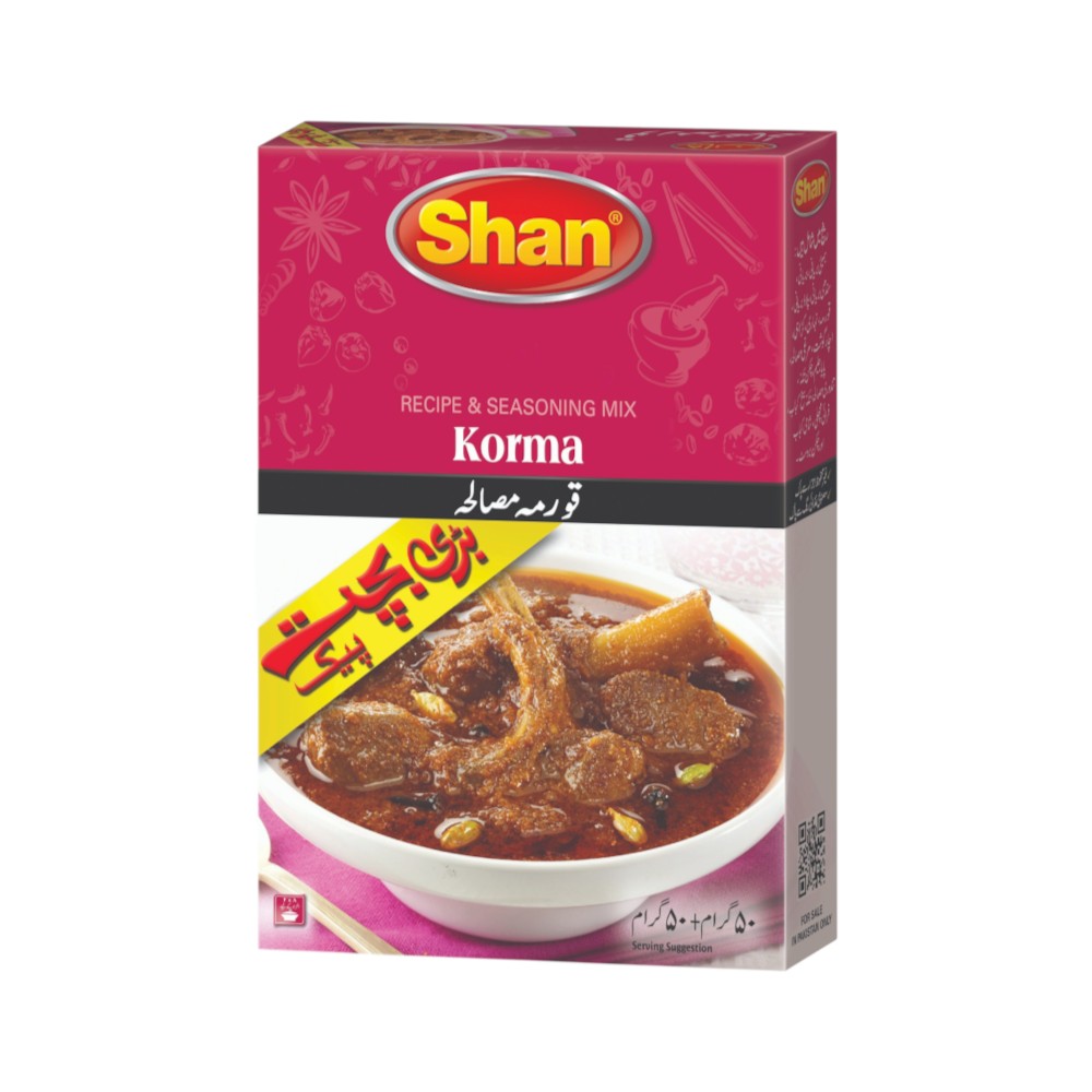 SHAN KORMA MASALA ECONOMY PACK 100 GM