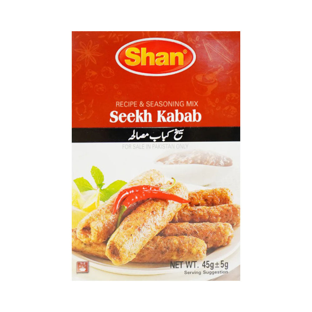 SHAN MASALA SEEKH KABAB 45 GM