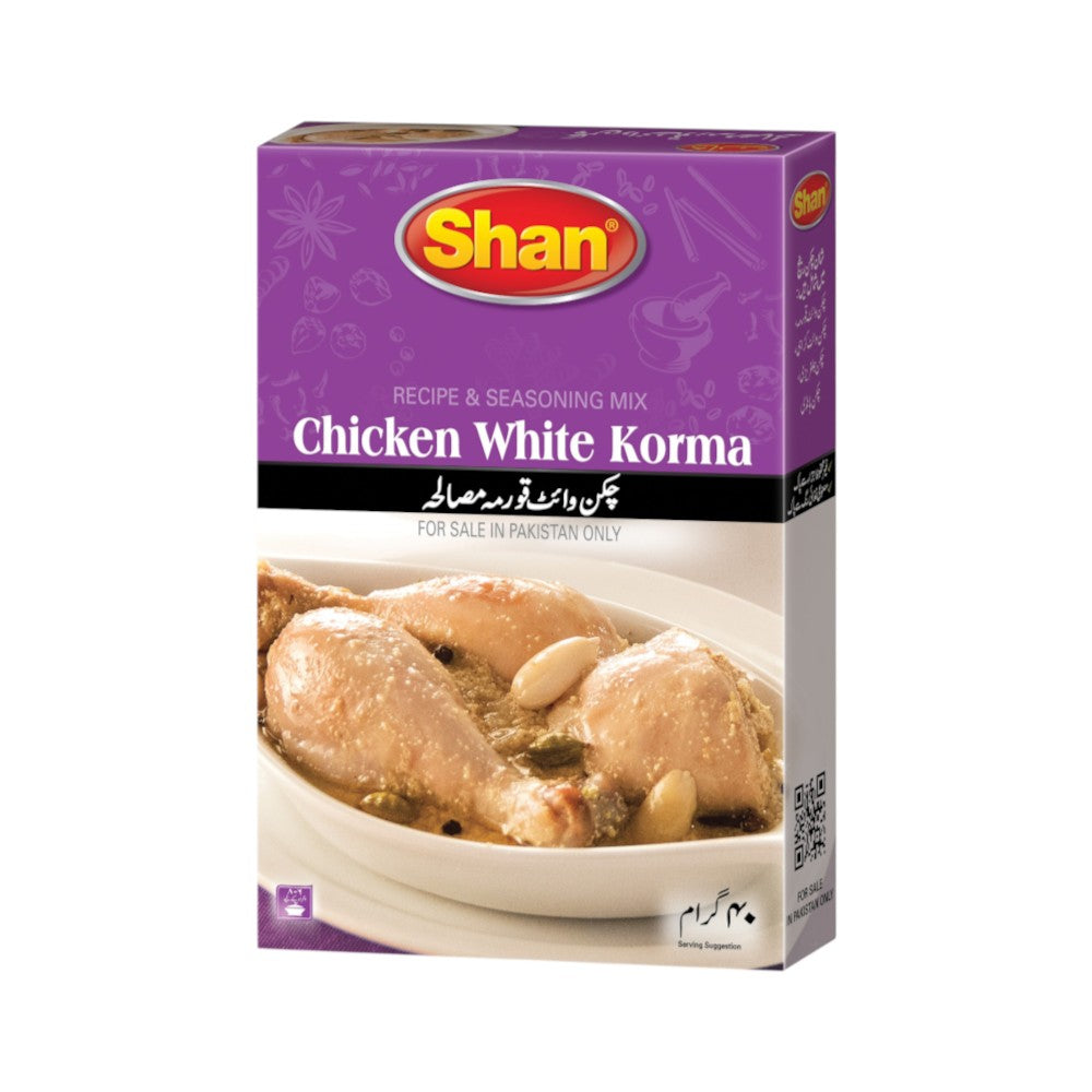 SHAN MASALA CHICKEN WHITE KORMA 40 GM