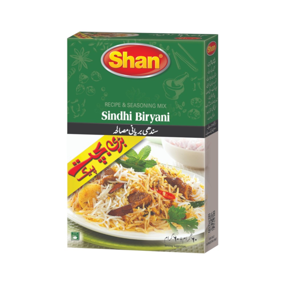 SHAN SINDHI BIRYANI MASALA ECONOMY PACK 110 GM